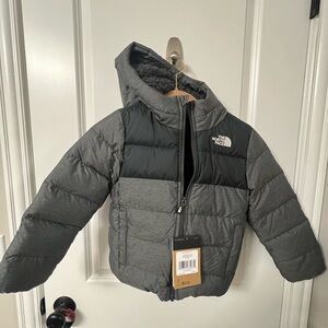 The North Face Charcoal Puffer Jacket